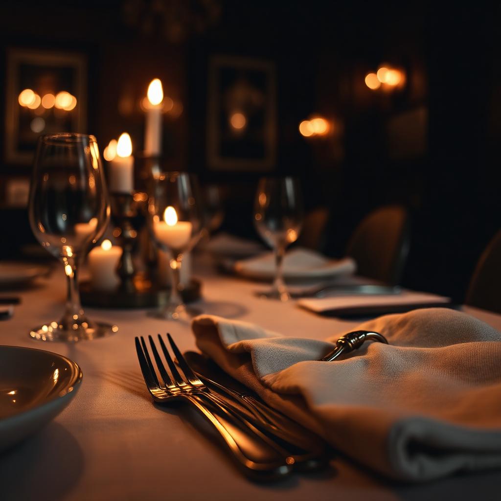 Detalhe da mesa